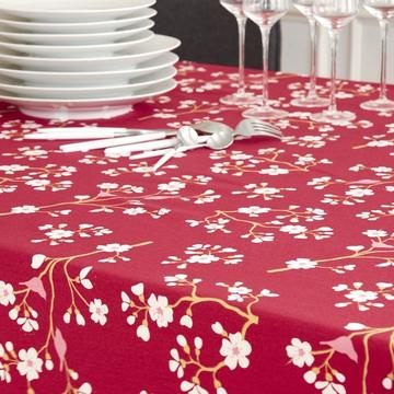 Tischdecke abwaschbar Kirschblüte