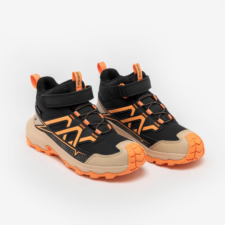 QUECHUA  Chaussures de randonnée enfant montantes imperméables 