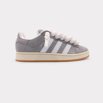 Adidas Campus 00s Grey White - Rope Lace White