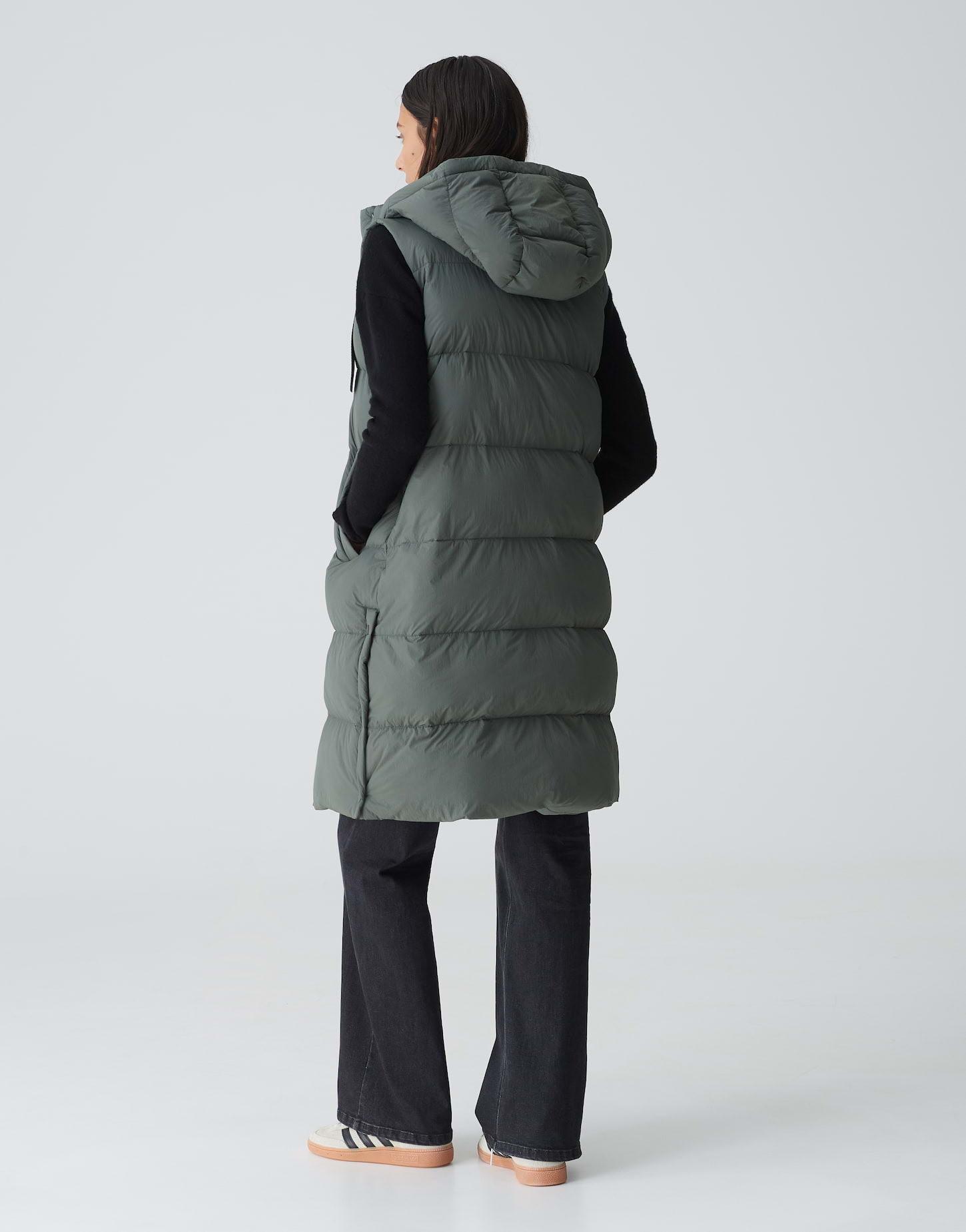 OPUS  Gilet long Wigilo coupe droite 