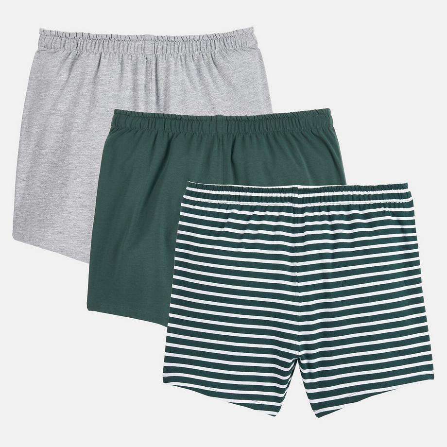 La Redoute Collections Lot de 3 caleçons en jersey extensible  