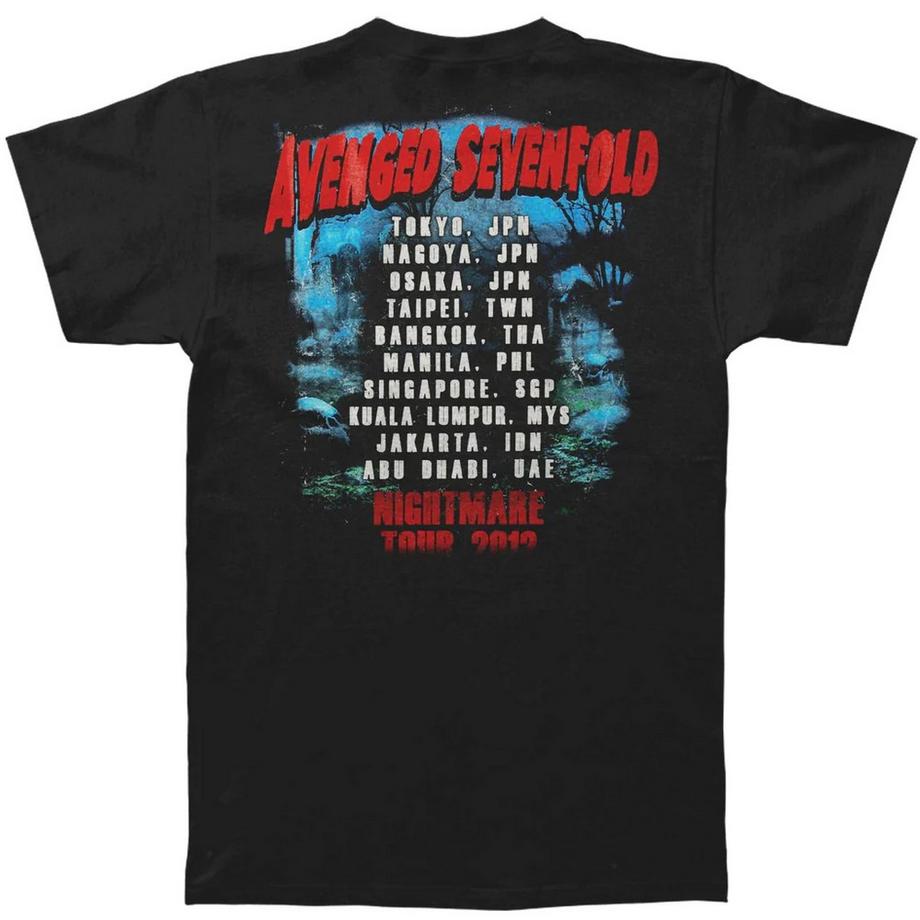 Avenged Sevenfold Buried Alive Tour 2012 T-Shirt  