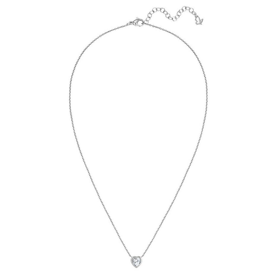 Glanzstücke München  Collier Cœur Acier Inoxydable Zircon 