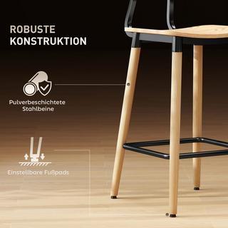 HOMCOM Tabouret de bar  