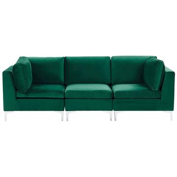 3 Sitzer Sofa aus Samtstoff Modern EVJA