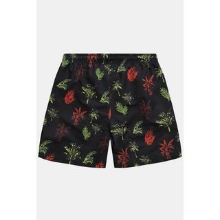 JP1880  Badeshorts, Beachwear, Elastikbund, floraler Print 