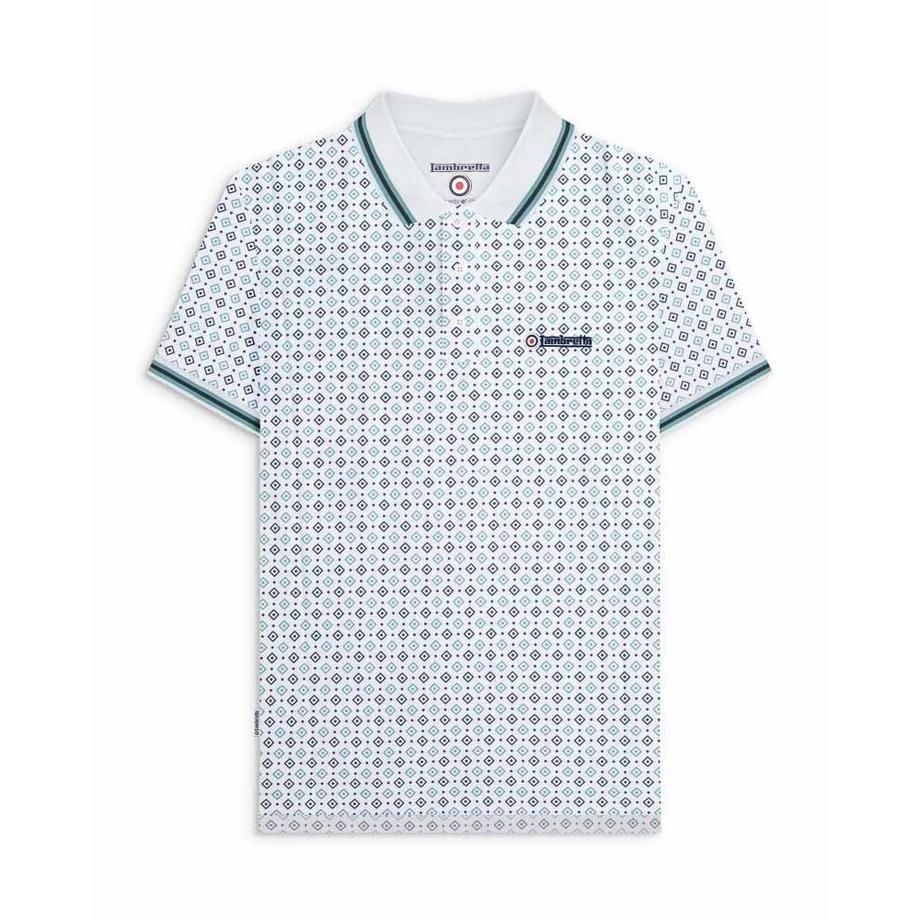 Maglietta Polo Geometrica