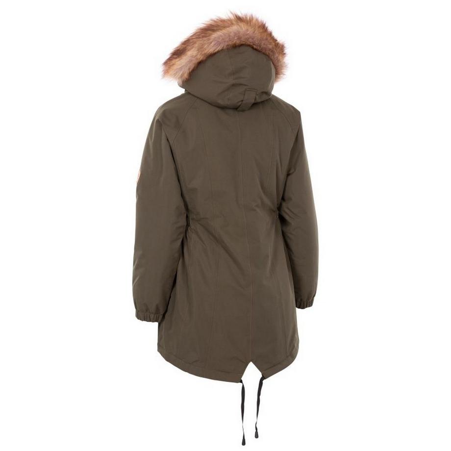 Trespass Celebrity Parka isolato lunghezza maggiore  