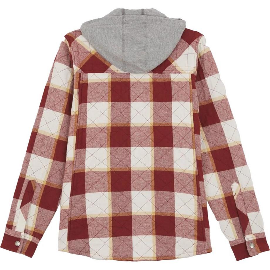 Dickies Giacca Camicia Trapuntata a Quadri con Cappuccio  
