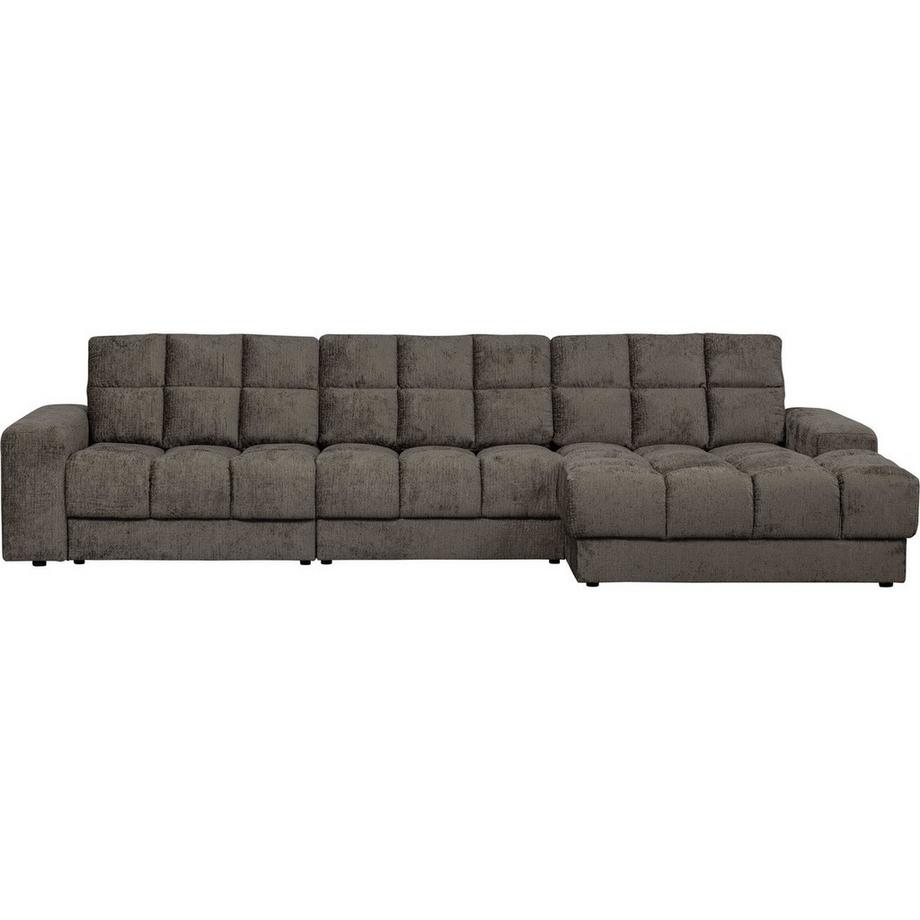 mutoni Canapé d'angle Second Date droite velours structuré mountain 316x162  