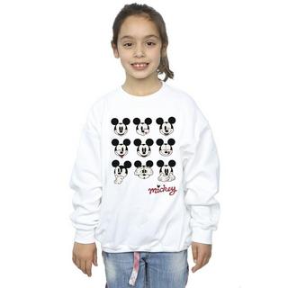 Disney  Mickey Mouse Many Faces Sweatshirt 