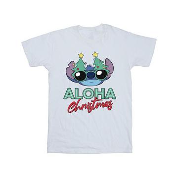 Lilo And Stitch Christmas Tree Shades TShirt