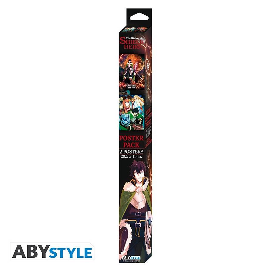 Abystyle  Poster - Set of 2 - Shield Hero - Group 