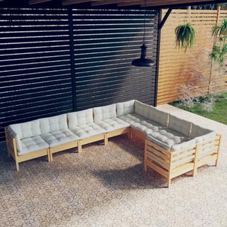 VidaXL Garten-lounge-set holz  