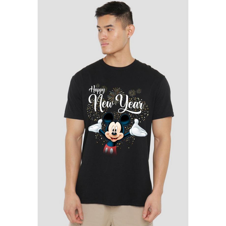 Disney Mickey Mouse Happy New Year T-Shirt  