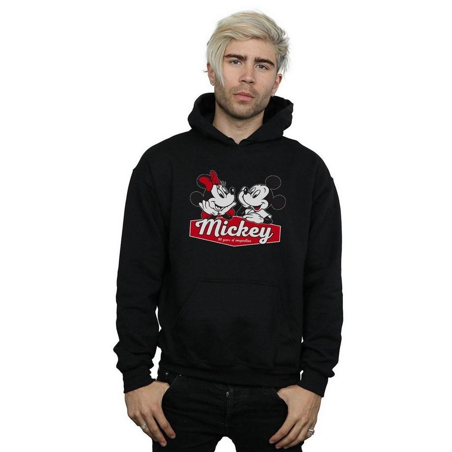 Disney Mickey 90 Years Felpa con Cappuccio  
