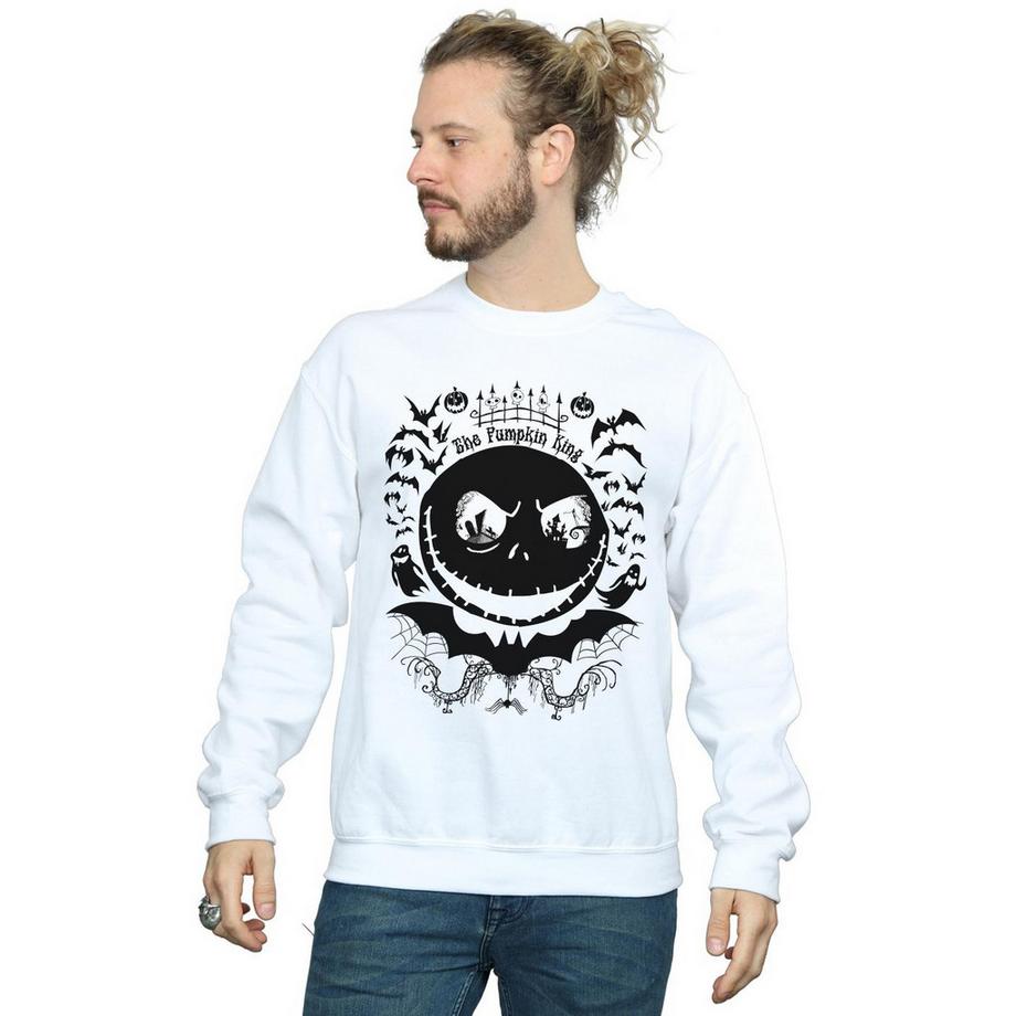 Disney Nightmare Before Christmas The Pumpkin King Sweatshirt  
