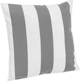 mutoni Coussin de jardin gris rayé 43x43  