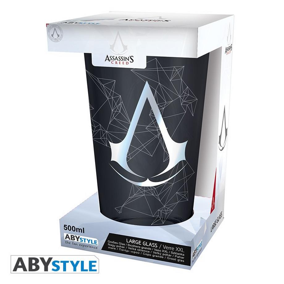 Abystyle Glass - XXL - Assassin's Creed - Crest  