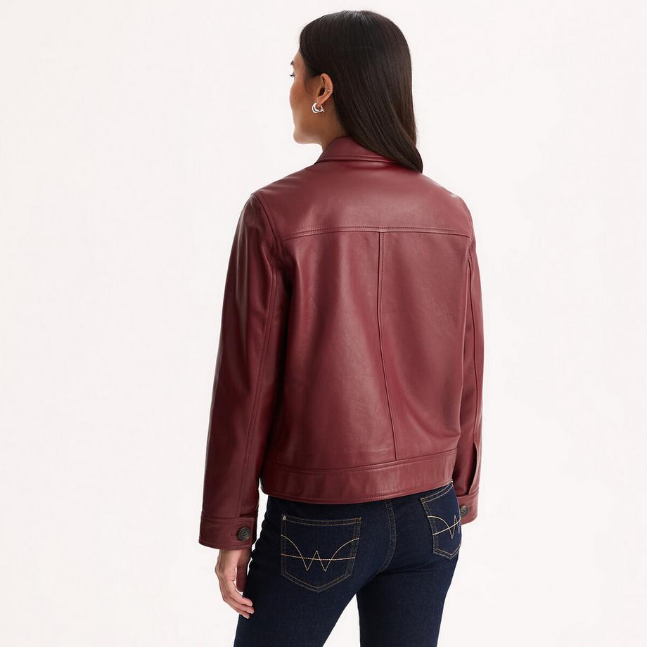 La Redoute Collections Kurze Schafslederjacke  