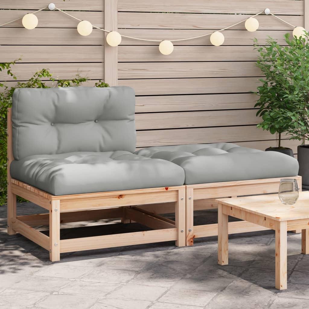 VidaXL Gartensofa holz  