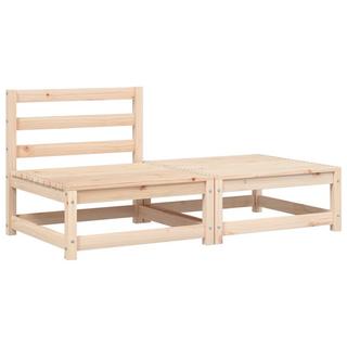 VidaXL Gartensofa holz  