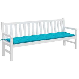 VidaXL Coussin de banc de jardin tissu  