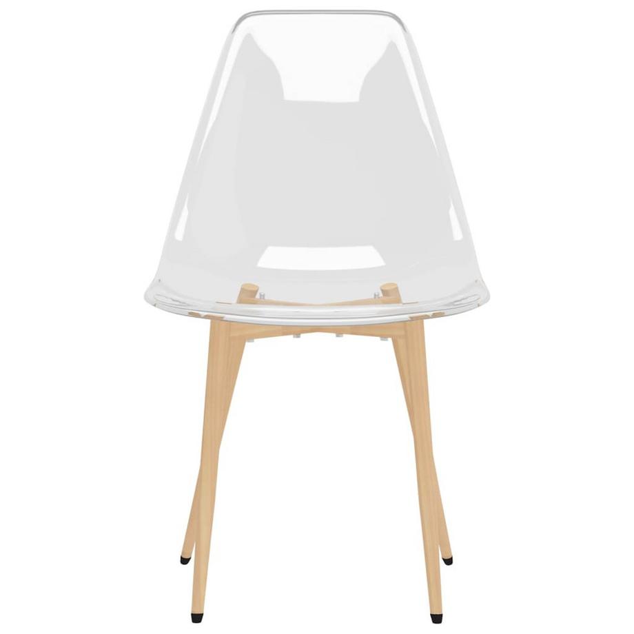 VidaXL Chaise de salle à manger bois  