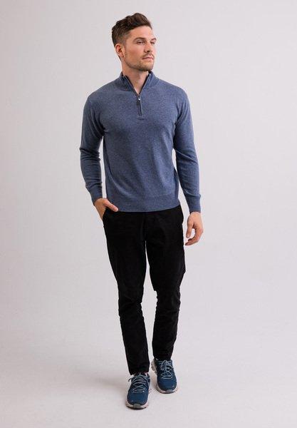 CASH-MERE.CH Kaschmir Stehkragen Pullover  