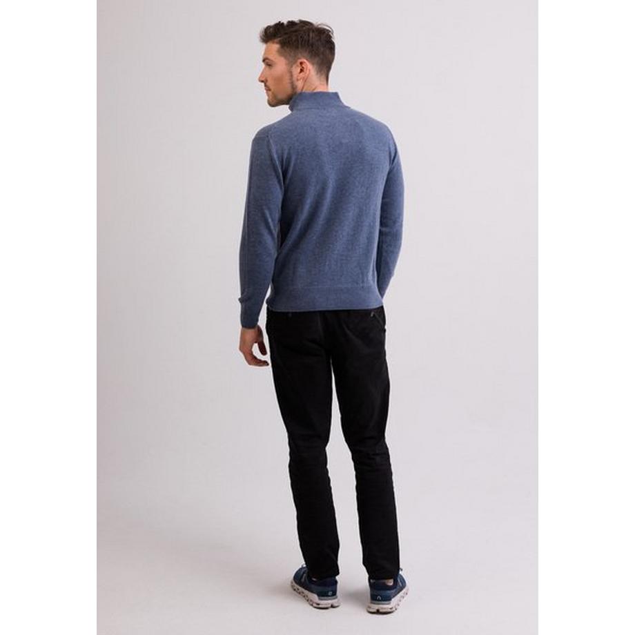 CASH-MERE.CH Kaschmir Stehkragen Pullover  