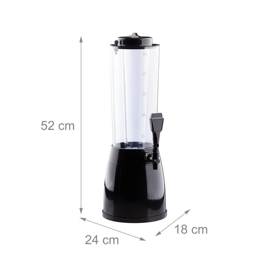 B2X Colonna di birra con 20 boccali di birra  