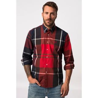 JP1880  Karohemd, Langarm, Buttondown-Kragen, Modern Fit 