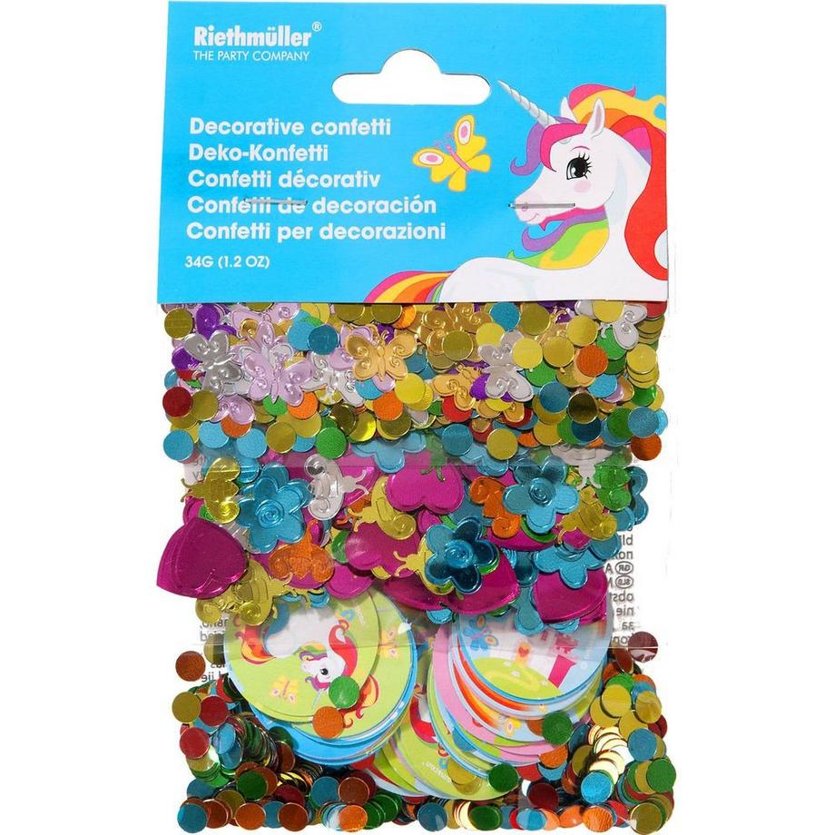 amscan  Einhorn Deko-Konfetti (34g) 