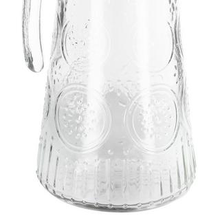 Avizar Carafe de Luxe et 4 verres Texturé Floral  