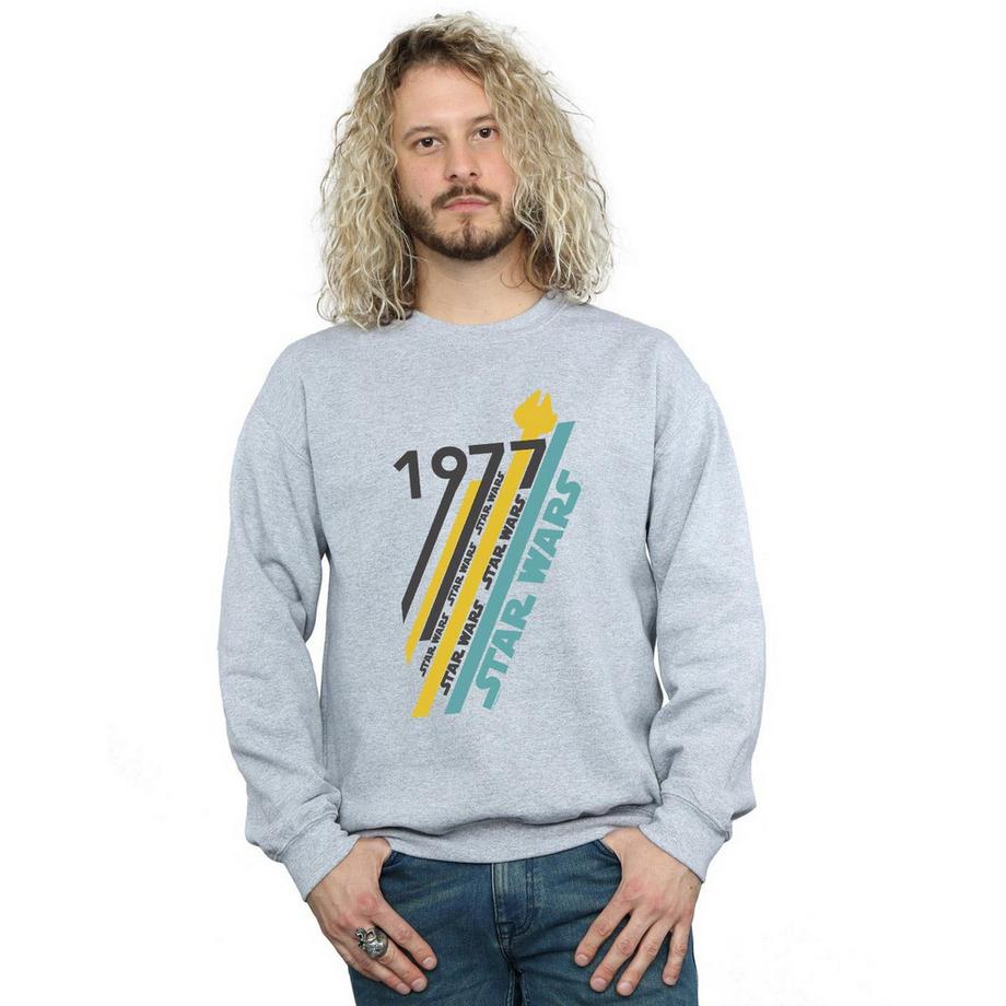 STAR WARS Star Wars 1977 Sweatshirt Col Rond  
