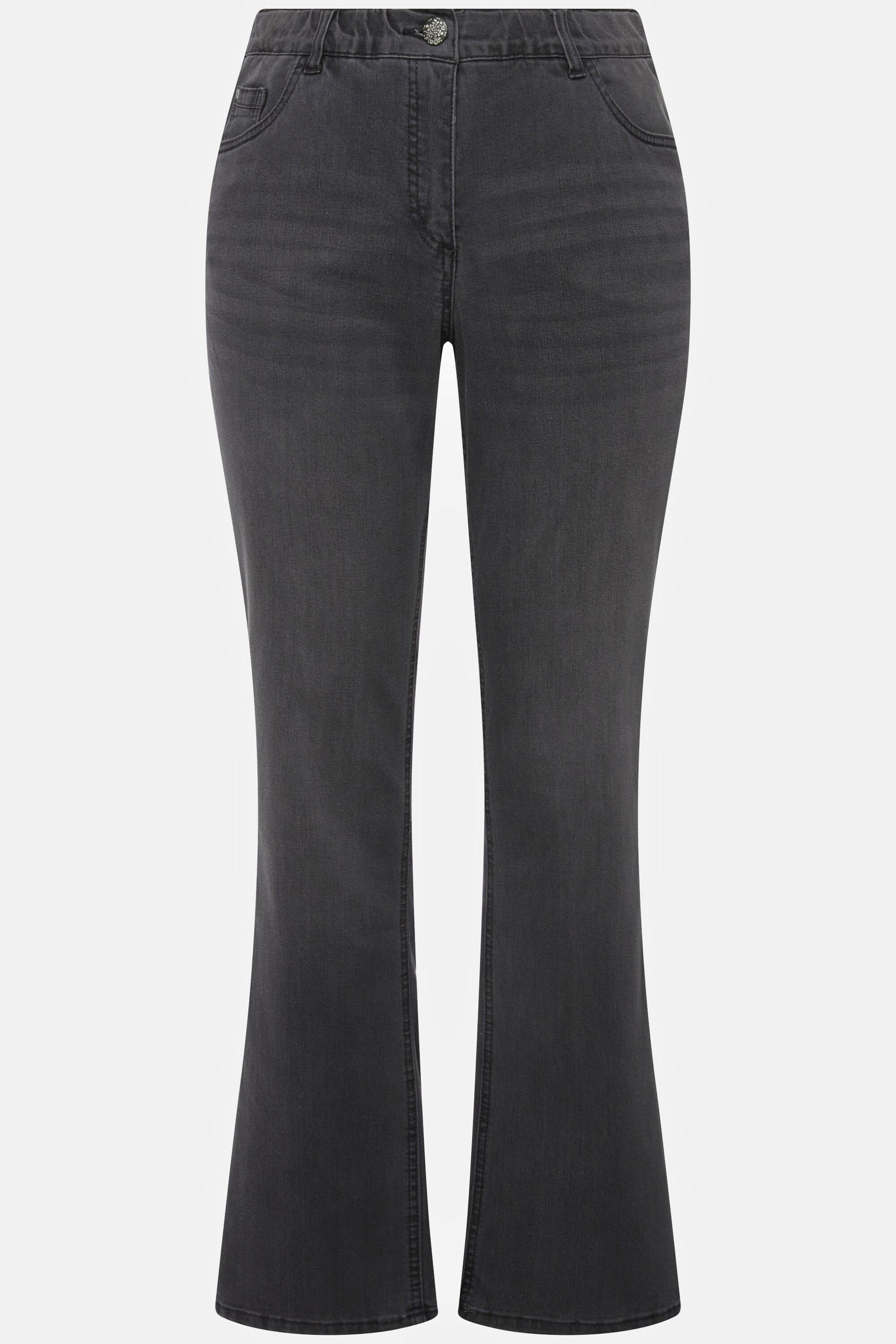 Ulla Popken Jean Marie Bootcut Taille Confort 5 Poches  