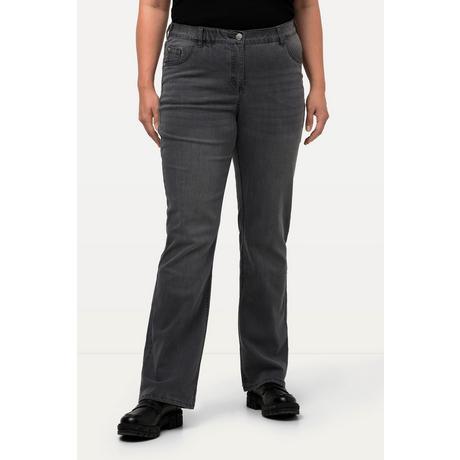 Ulla Popken Jean Marie Bootcut Taille Confort 5 Poches  