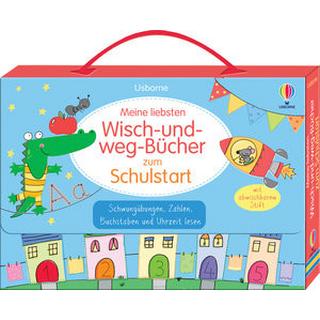 Usborne  Meine liebsten Wisch-und-weg-Bücher zum Schulstart 