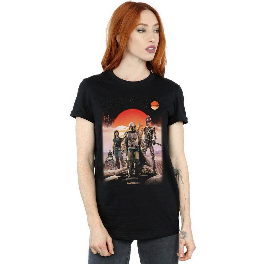 STAR WARS The Mandalorian Warriors T-Shirt  