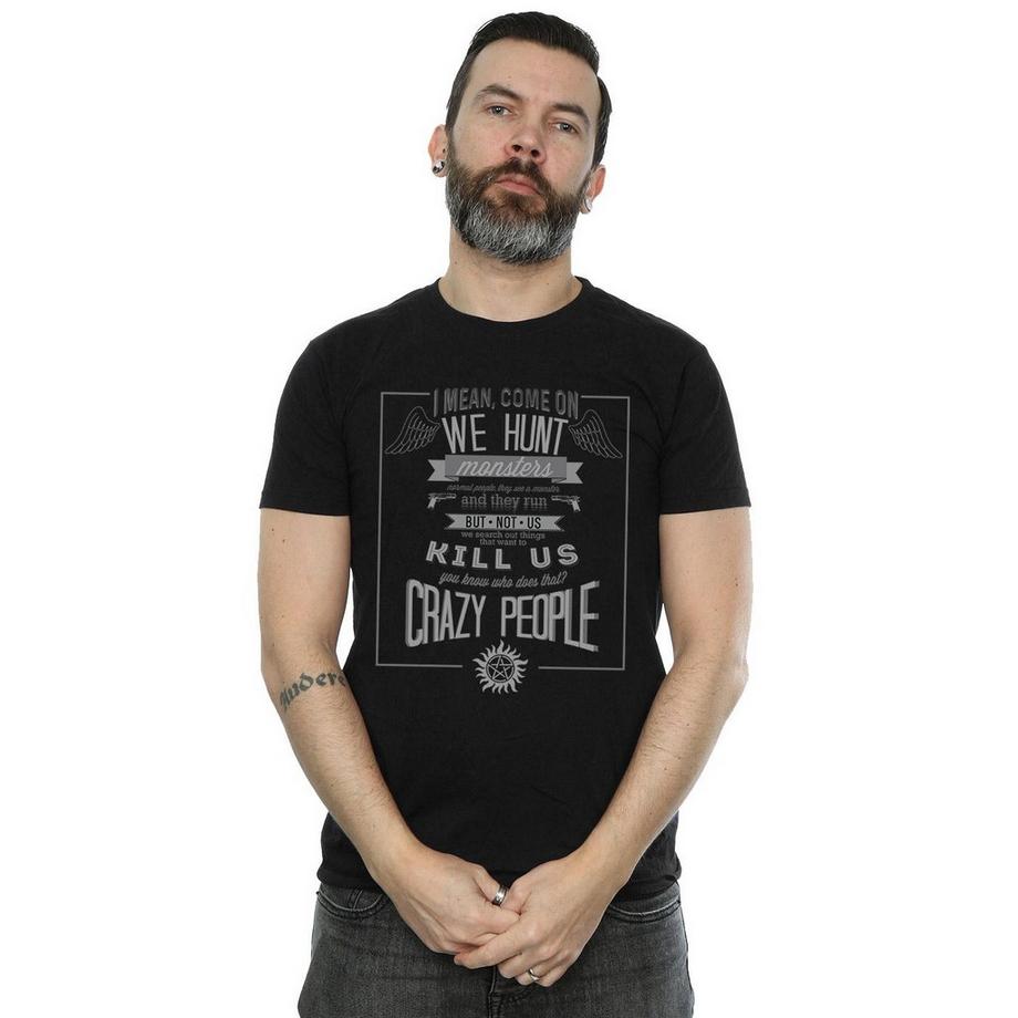 Supernatural T-Shirt Crazy People  