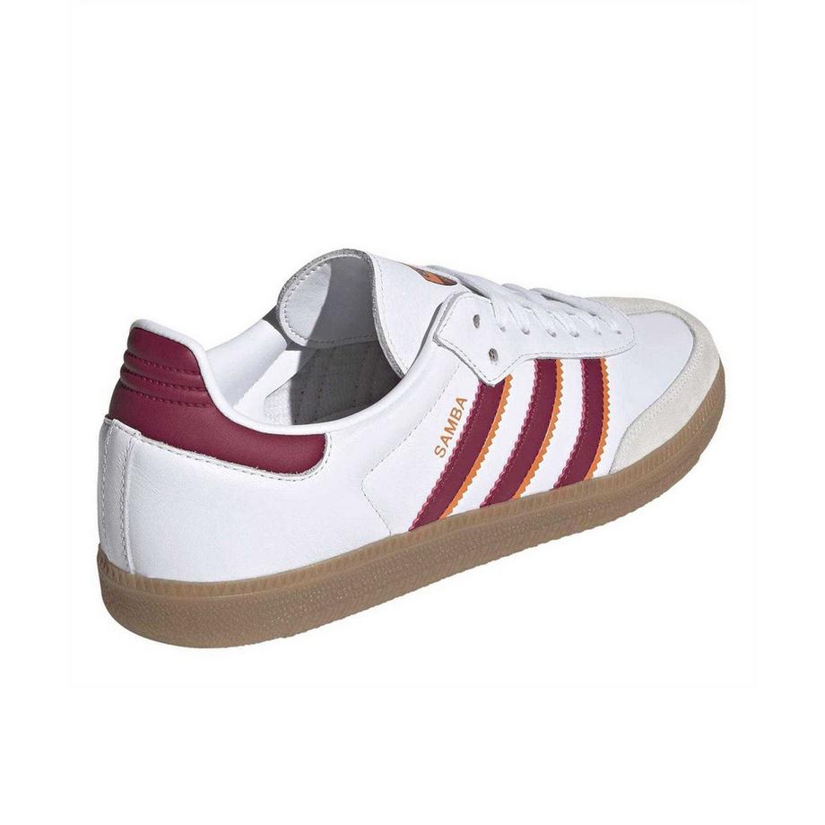 adidas Baskets Samba Cuir Lacets Plat  