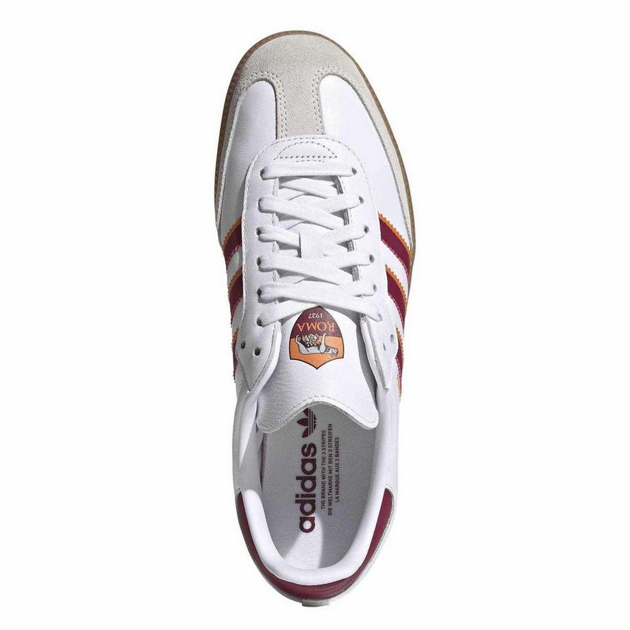adidas Baskets Samba Cuir Lacets Plat  