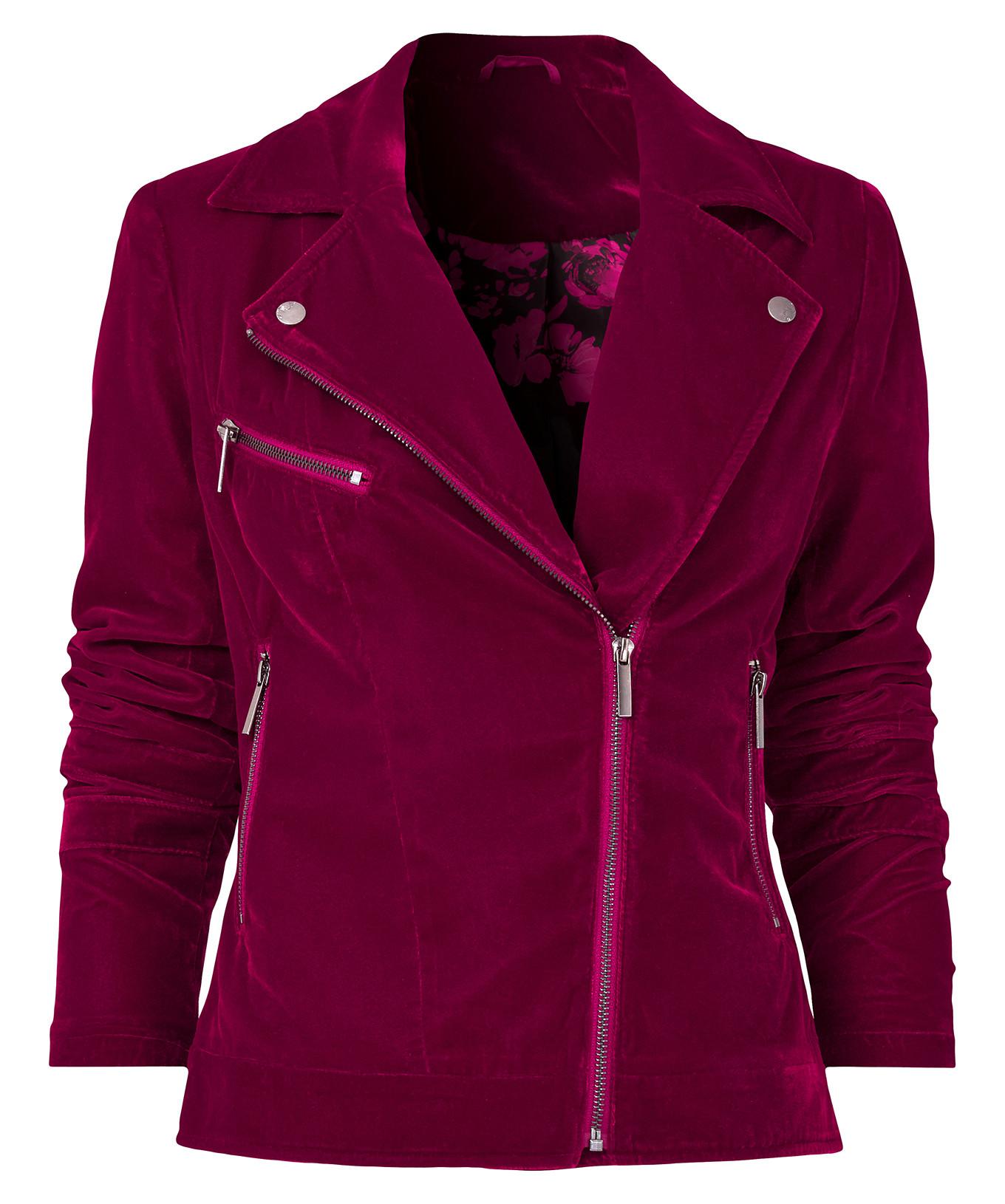 Joe Browns  Gekürzte Velours-Biker-Jacke 