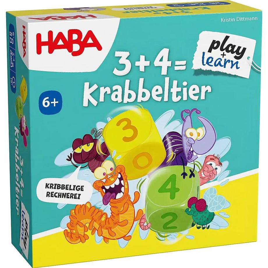 3+4 = Krabbeltier