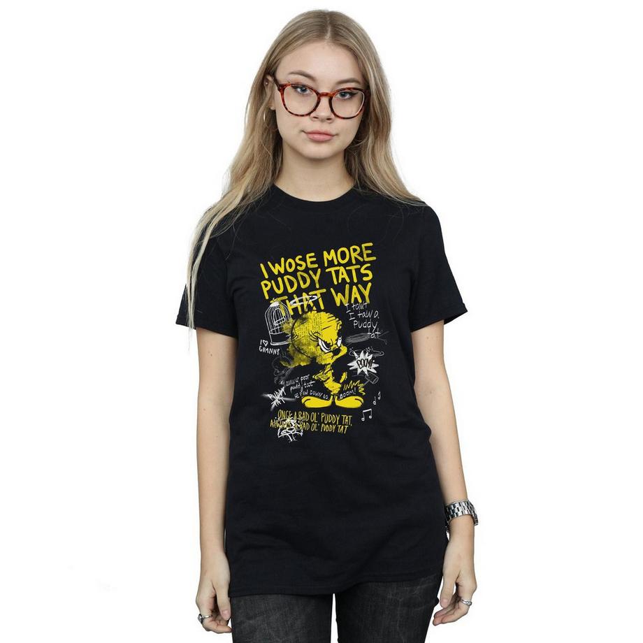 LOONEY TUNES Tweety Pie More Puddy Tats T-Shirt  
