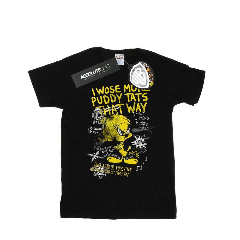 LOONEY TUNES Tweety Pie More Puddy Tats T-Shirt  