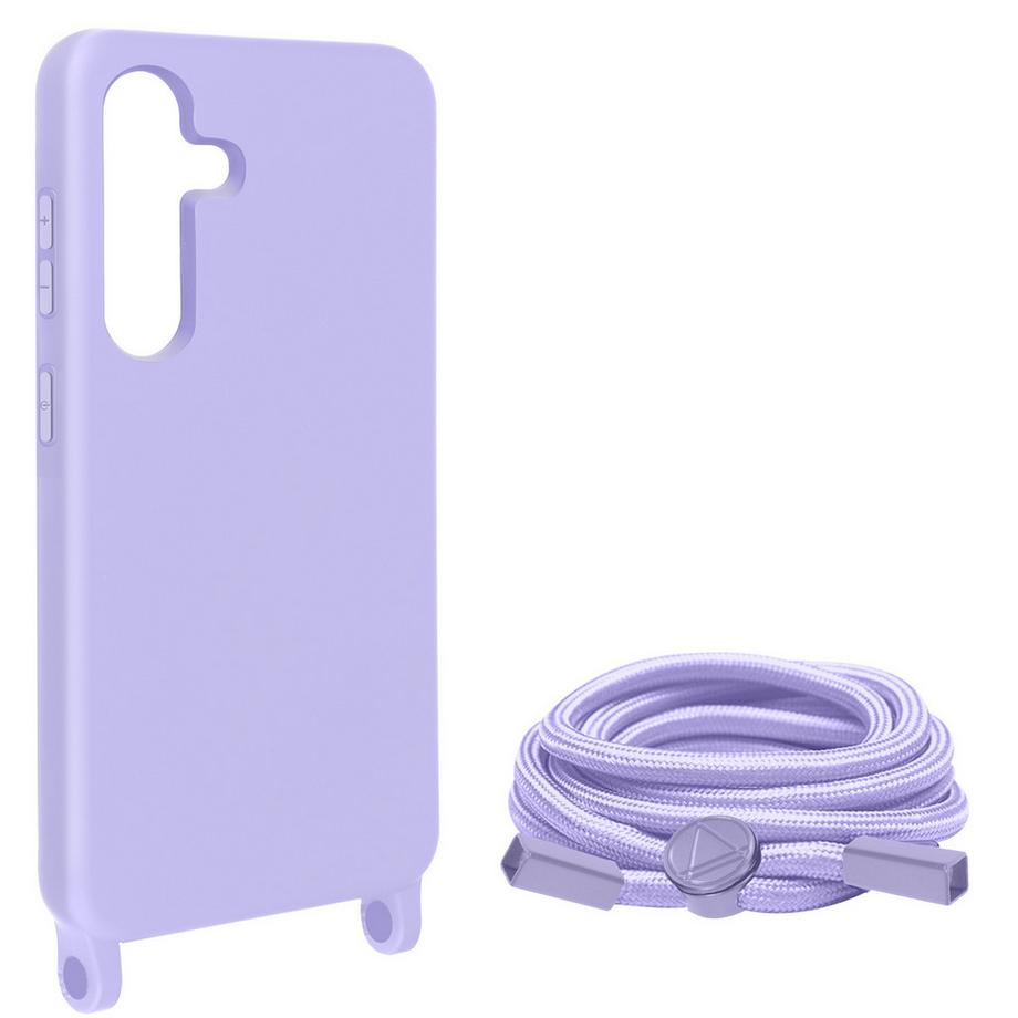 Avizar  Coque Cordon Violet Samsung S24 
