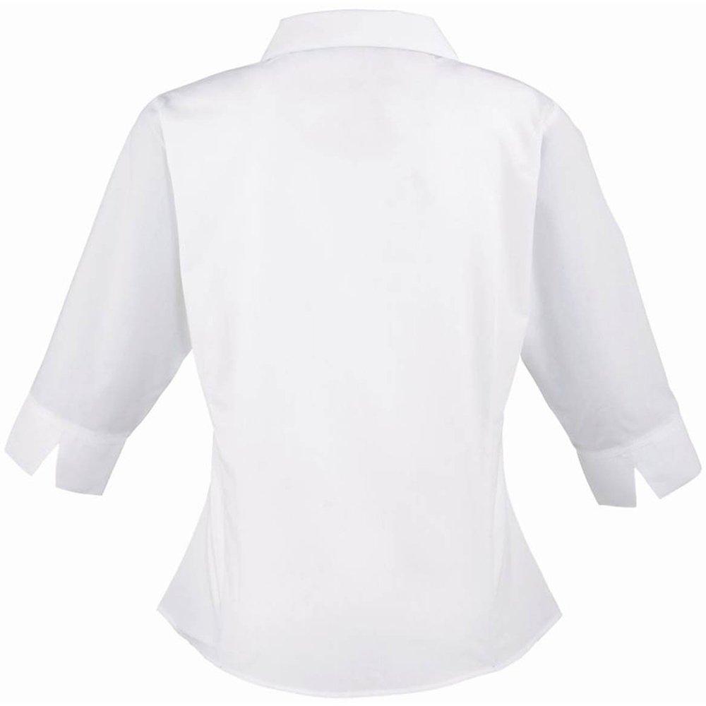 PREMIER Chemise de travail popeline 3/4 manches  