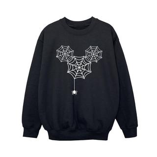 Disney  Mickey Mouse Spider Web Head Sweatshirt 