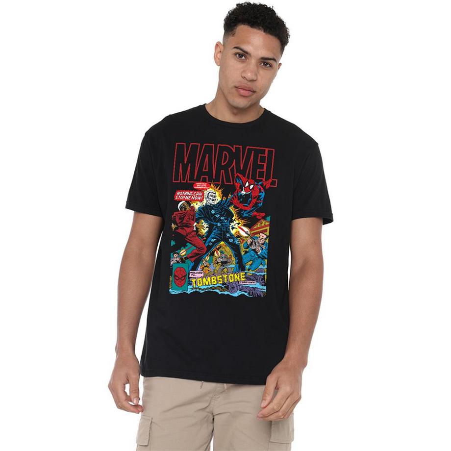 Spider-Man  T-ShirtManches Longues Motif Tombstone Et Hammerhead Motiftyle Housse 